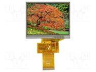 Display: TFT; 3.5"; 320x240; Illumin: LED; Dim: 76.9x63.9x4.36mm RAYSTAR OPTRONICS