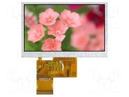 Display: TFT; 4.3"; 480x272; Illumin: LED; Dim: 105.5x67.2x2.95mm RAYSTAR OPTRONICS