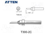 Tip; hoof; 2mm; for  soldering iron ATTEN