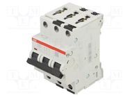 Circuit breaker; 415VAC; Inom: 50A; Poles: 3; Charact: Z; 15kA; IP20 ABB