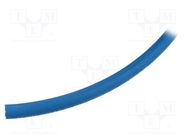 Hose; 20bar; EPDM; Tube in.diam: 9.5mm; blue; Bend.rad: 50mm 