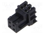 Connector: wire-wire/PCB; plug; female; PIN: 4; DF11; Pitch: 2mm HIROSE