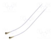 Cable; U.FL female,both sides; 0.3m; Type: angled HIROSE