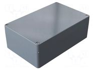 Enclosure: multipurpose; X: 180mm; Y: 280mm; Z: 101mm; aluminium ROSE