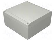 Enclosure: multipurpose; X: 160mm; Y: 160mm; Z: 81mm; Aluform; IP66 ROSE