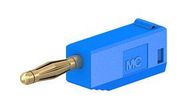 PLUG, 2MM, BLUE, PK5