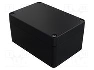 Enclosure: multipurpose; X: 110mm; Y: 75mm; Z: 56mm; polyester; black ROSE