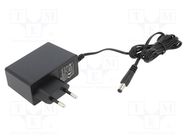 Power supply: switching; mains,plug; 12VDC; 2A; 24W; Plug: EU; 86.5% ESPE