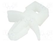 Holder; push-in; polyamide; Panel thick: 0.8÷2mm; Cutout: Ø4.8mm ESSENTRA