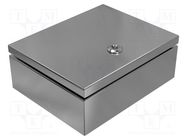 Enclosure: wall mounting; X: 200mm; Y: 250mm; Z: 97mm; IP66; IK09 ROSE