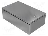 Enclosure: wall mounting; X: 300mm; Y: 500mm; Z: 167mm; IP66; IK09 ROSE