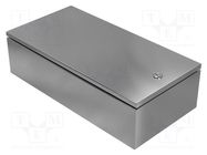 Enclosure: wall mounting; X: 300mm; Y: 600mm; Z: 167mm; IP66; IK09 ROSE