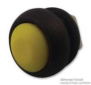 PUSHBUTTON, PLASTIC, SOLDER, YELLOW