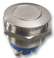 PUSHBUTTON, METAL, CHAMFER, 16MM