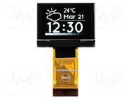 Display: OLED; graphical; 1.1"; 96x64; Dim: 29x22.5x1.65mm; white RAYSTAR OPTRONICS