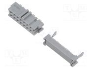 Connector: IDC; plug; female; PIN: 14; IDC; for ribbon cable; 1.27mm 3M