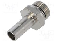 Push-in fitting; threaded,plug-in; -0.99÷20bar; Thread: 3/8" AIGNEP