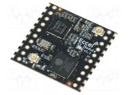 RFID reader; 3.3÷5V; GPIO,NFC,serial,TTL,UART,WPAN; 25.4x25.4mm ECCEL