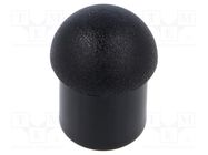 Stopper; polyamide; black; Entrelec; Ø: 13mm; -20÷100°C; Size: 16 TE Connectivity