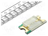 LED; SMD; 0805; green; 12÷43mcd; 2x1.25x0.7mm; 140°; 1.8÷2.4V; 20mA DIALIGHT