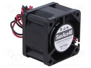 Fan: DC; axial; 24VDC; 40x40x28mm; 25.8m3/h; 42dBA; ball; 11500rpm SANYO DENKI