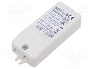 Power supply: switching; LED; 8.5÷28VDC; 350mA; 220÷240VAC; IP20 TCI