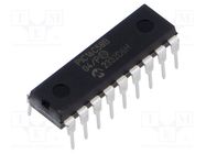 IC: PIC microcontroller; 40MHz; GPIO; 2.5÷5.5VDC; THT; PDIP18; tube MICROCHIP TECHNOLOGY