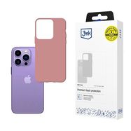 Case for iPhone 14 Pro Max from the 3mk Matt Case series - pink, 3mk Protection