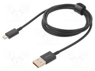 Cable; High Speed,USB 2.0; USB A plug,USB B micro plug; 1m; 2A BASEUS