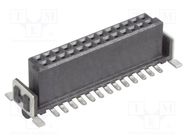 Connector: PCB to PCB; female; PIN: 70; 1.27mm; har-flex®; 2.3A; SMT HARTING