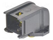 Enclosure for connectors: HDC; for panel mounting; Han® 1A HARTING