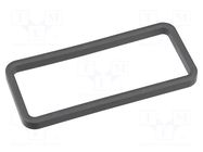 Profile gasket; Profil-Gummidichtung Han 10A HARTING