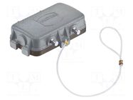 Han B Protect Cover Die Cast f Hood PG16 HARTING
