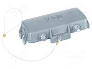 Han B Protect Cover Die Cast f Hood PG16 HARTING