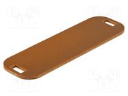 connector Han 16E Kraft paper cover for Han-Snap HARTING