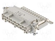 Connector: HDC; contact insert; female; Han ES® AV; PIN: 24; 24+PE HARTING