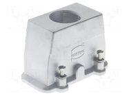 Enclosure: for HDC connectors; Han® B,Han® EMC; size 24B; EMC HARTING