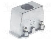 Enclosure: for HDC connectors; Han® B,Han® EMC; size 16B; EMC 