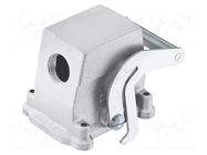 Enclosure for connectors: HDC; size 10B; for cable; IP65; EMC HARTING