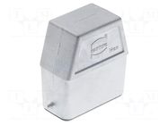 Enclosure for connectors: HDC; size 10A; for cable; IP65; EMC HARTING