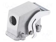 Enclosure for connectors: HDC; size 16B; for cable; IP65; EMC HARTING