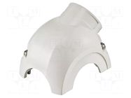Han-Yellock side entry M20 white HARTING