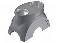 Enclosure for connectors: HDC; Gland: M25 HARTING