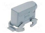 Enclosure for connectors: HDC; Gland: M25 HARTING