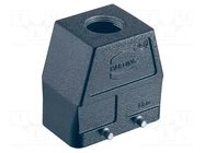 Enclosure for connectors: HDC; size 10B; for cable; Han® M; high HARTING