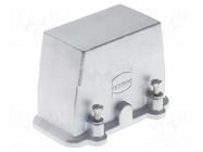 Enclosure for connectors: HDC; size 10B; for cable; IP65; EMC HARTING