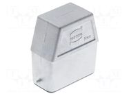 Enclosure for connectors: HDC; size 16A; for cable; IP65; EMC HARTING