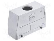 Enclosure: for HDC connectors; Han® EMC/B,Han® High Temp; high 