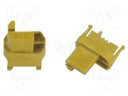 connector har-bus HM coding m RAL1024 ocher yellow HARTING