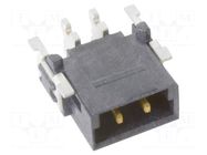 Connector: PCB to PCB; socket; male; PIN: 2; har-flex® Power; SMT HARTING